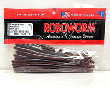 Load image into Gallery viewer, Roboworm 6in Strait Tail- prizm krawler
